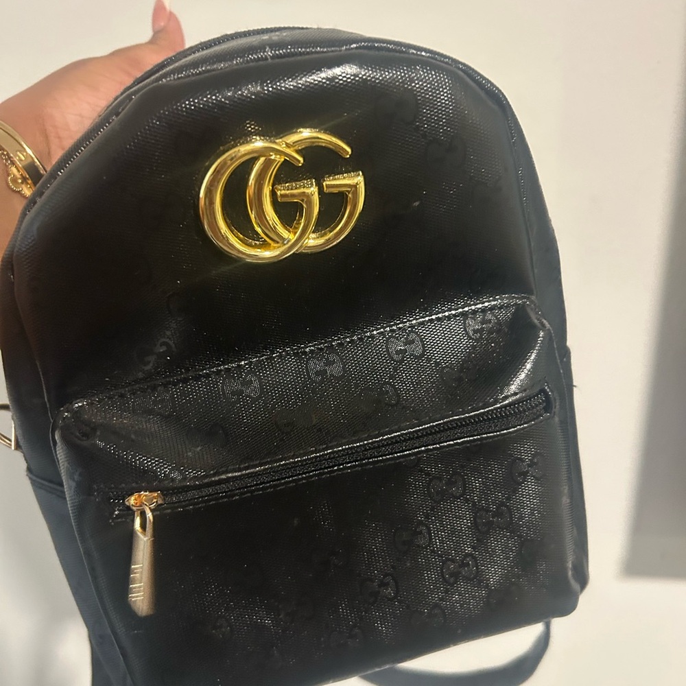 Black backpack